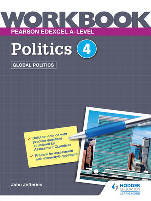 cover image of Pearson Edexcel A-level Politics Workbook 4
